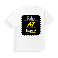 Unisex Jersey T-Shirt | Unisex Fit | Polyester Honeycomb Mesh | Breathable Quick-Dry | Adults | Personalized | Typography | Humor | Identity | Everyday | Humorous | Desi AI Expert