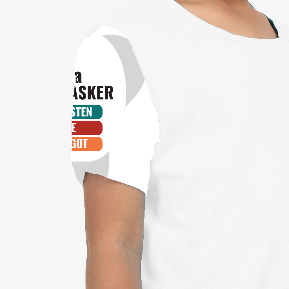 Personalized Typographic T-Shirt with Custom Name - Kids Sports T Shirt All Over Printed Products T-Shirt