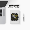 Notebook Journal | A5 Size | 300 GSM Cover, 70 GSM Eco-Friendly Pages | Soft Bound, Ruled/Unruled | Unisex | Personalized | Typography | Self-Improvement | Everyday | Inspirational | One Day Starts Today - back - White - mockup 2