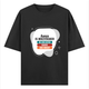 Personalized Typographic T-Shirt with Custom Name - Oversized Standard T Shirt Dtg T-Shirt