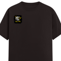 Male Classic Crew T-Shirt | Men's Regular Fit | 180 GSM Bio-Washed Cotton | Pre-Shrunk, Double-Stitched | Personalized | Typography | Self-Improvement | Everyday | Inspirational | One Day Starts Today - right pocket - Coffee Brown - mockup 4