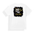 Unisex Dry Fit T-Shirt | Regular Fit | Micro Polyester | Quick-Dry, Wrinkle Resistant | Adult | Personalized | Typography | Self-Improvement | Everyday | Inspirational | One Day Starts Today - back - mockup 2