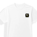 Unisex Dry Fit T-Shirt | Regular Fit | Micro Polyester | Quick-Dry, Wrinkle Resistant | Adult | Personalized | Typography | Self-Improvement | Everyday | Inspirational | One Day Starts Today - left pocket - mockup 3