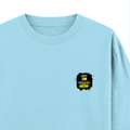 Oversized Classic T-Shirt | Unisex Relaxed Fit | 100% Super-Combed Cotton | Pre-Shrunk, Double-Stitched | Adults | Personalized | Typography | Compliments | Positive Affirmations | Everyday | Joyful | Certified Wow Factor - right pocket - Baby Blue - mockup 4