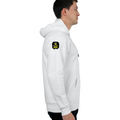 Oversized Hoodie | Relaxed Fit Unisex | 400 GSM Cotton Blend | Pre-Shrunk Warmth & Comfort | Adults | Personalized | Typography | Compliments | Positive Affirmations | Everyday | Joyful | Certified Wow Factor - right sleeve - White - mockup 6