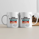Personalized Typographic White Coffee Mug Accessories with Custom Name