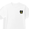 Unisex Dry Fit T-Shirt | Regular Fit | Micro Polyester | Quick-Dry, Wrinkle Resistant | Adult | Personalized | Typography | Overcoming Obstacles | Everyday | Empowering | No Excuses, Just Results - left pocket - mockup 3