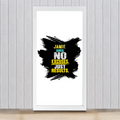 Framed Poster | Multiple Sizes | 300 GSM Art Paper | Laminated | Fade-Proof | Home Decor | Personalized | Typography | Overcoming Obstacles | Everyday | Empowering | No Excuses, Just Results - front_12x24In - 12x24In - mockup 8
