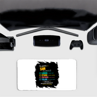 Gaming Pad | Extended Sizes 60x30cm & 80x33cm | 3mm Thick Skid-Proof Base | Smooth Control & Fade-Proof | Unisex | Personalized | Typography | Rhetoric | Persuasion | Confident | The Persuasion Formula