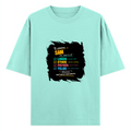 Oversized Classic T-Shirt | Unisex Relaxed Fit | 100% Super-Combed Cotton | Pre-Shrunk, Double-Stitched | Adults | Personalized | Typography | Rhetoric | Persuasion | Confident | The Persuasion Formula - front - Mint - mockup 1