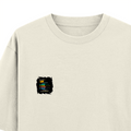 Oversized Classic T-Shirt | Unisex Relaxed Fit | 100% Super-Combed Cotton | Pre-Shrunk, Double-Stitched | Adults | Personalized | Typography | Rhetoric | Persuasion | Confident | The Persuasion Formula - left pocket - Off White - mockup 3