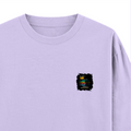 Oversized Classic T-Shirt | Unisex Relaxed Fit | 100% Super-Combed Cotton | Pre-Shrunk, Double-Stitched | Adults | Personalized | Typography | Rhetoric | Persuasion | Confident | The Persuasion Formula - right pocket - Lavender - mockup 4