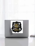 Stickers | Various Sizes | 100 Microns Matte Laminated | Die-Cut, Indoor/Outdoor Durable | Unisex | Personalized | Typography | Ambition | Inner Strength | Everyday | Uplifting | Grit, Faith & Destiny - front_8x8 - 8x8 - mockup 8