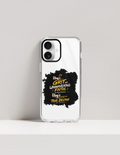 iPhone Glass Case | For Various iPhone Models | Tempered Glass & TPU | Hybrid Protection, Wireless Charging | Unisex | Personalized | Typography | Ambition | Inner Strength | Everyday | Uplifting | Grit, Faith & Destiny - front_16 - 16 - mockup 4