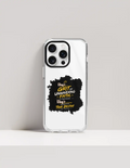 iPhone Glass Case | For Various iPhone Models | Tempered Glass & TPU | Hybrid Protection, Wireless Charging | Unisex | Personalized | Typography | Ambition | Inner Strength | Everyday | Uplifting | Grit, Faith & Destiny - front_16 Pro - 16 Pro - mockup 6