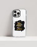 iPhone Glass Case | For Various iPhone Models | Tempered Glass & TPU | Hybrid Protection, Wireless Charging | Unisex | Personalized | Typography | Ambition | Inner Strength | Everyday | Uplifting | Grit, Faith & Destiny - front_15 Pro Max - 15 Pro Max - mockup 11