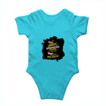 Baby Romper | 0-12 Months | 180 GSM Bio-Washed Cotton | Double-Stitched, Pre-Shrunk | Unisex | Personalized | Typography | Ambition | Inner Strength | Everyday | Uplifting | Grit, Faith & Destiny - back - SkyBlue - mockup 2