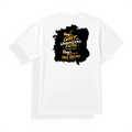 Unisex Dry Fit T-Shirt | Regular Fit | Micro Polyester | Quick-Dry, Wrinkle Resistant | Adult | Personalized | Typography | Ambition | Inner Strength | Everyday | Uplifting | Grit, Faith & Destiny - back - mockup 2