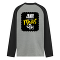 Male Raglan T-Shirt | Men's Regular Fit | 180 GSM Bio-Washed Fabric | Double Stitched, Ribbed Neck | Personalized | Typography | Identity | Self-Worth | Everyday | Confident - back - mockup 2