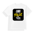 Unisex Jersey T-Shirt | Unisex Fit | Polyester Honeycomb Mesh | Breathable Quick-Dry | Adults | Personalized | Typography | Identity | Self-Worth | Everyday | Confident - front - mockup 1