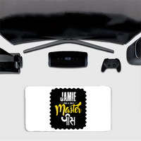 Gaming Pad | Extended Sizes 60x30cm & 80x33cm | 3mm Thick Skid-Proof Base | Smooth Control & Fade-Proof | Unisex | Personalized | Typography | Identity | Self-Worth | Everyday | Confident