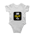Baby Romper | 0-12 Months | 180 GSM Bio-Washed Cotton | Double-Stitched, Pre-Shrunk | Unisex | Personalized | Typography | Identity | Self-Worth | Everyday | Confident - back - White - mockup 2