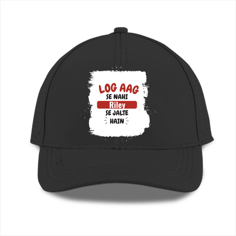 Personalized Bold Sports Cap Dtg with Custom Name