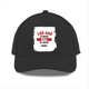 Personalized Bold Sports Cap Embroidery with Custom Name