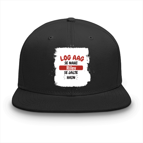 Personalized Bold Classic Snapback Cap Dtg with Custom Name