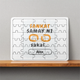 Personalized Typography MDF Wooden Puzzles Accessories with Custom Name