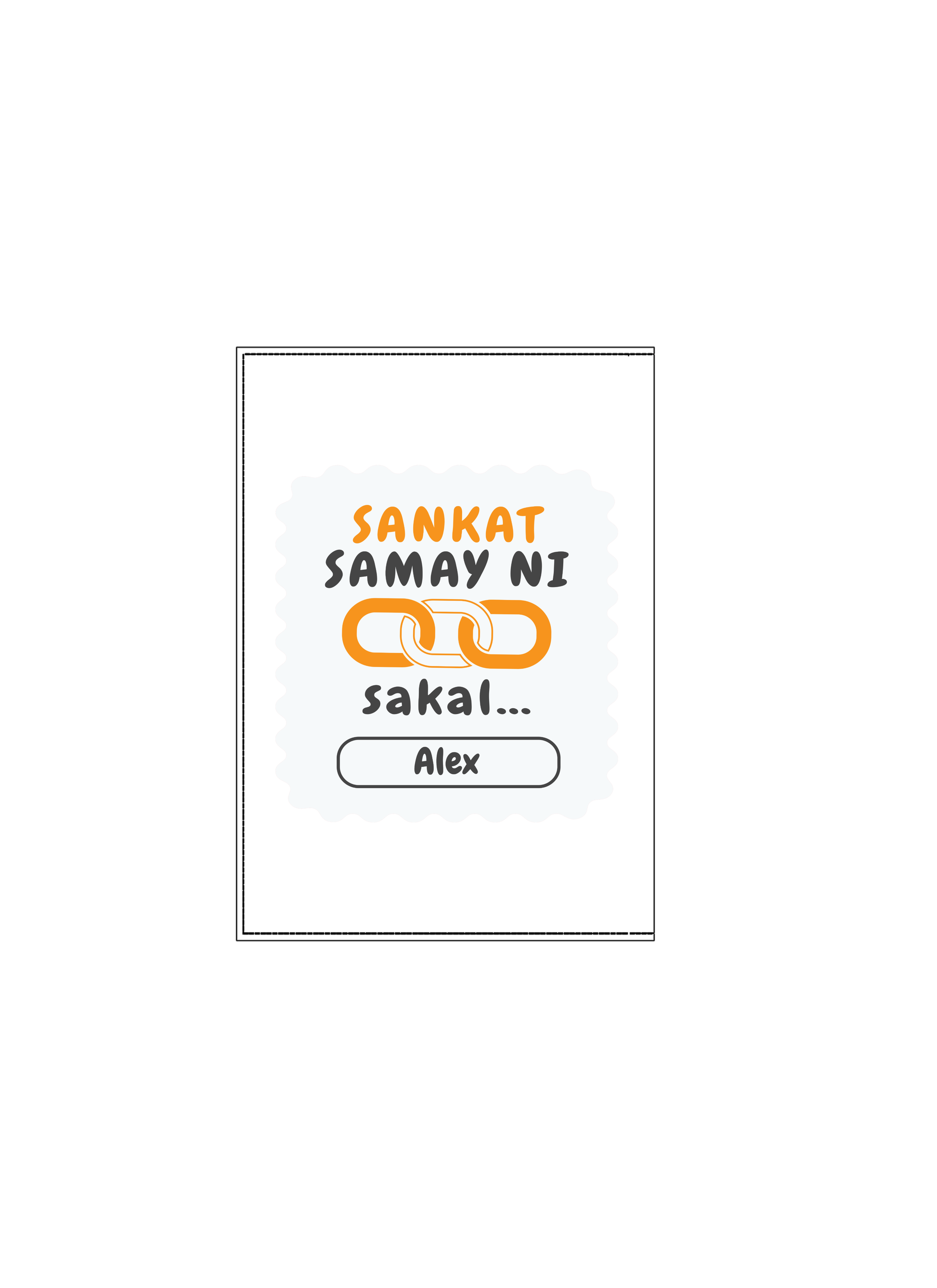 Personalized Typography Notebook Accessories with Custom Name