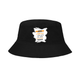 Personalized Typographic Classic Bucket Hat Embroidery with Custom Name