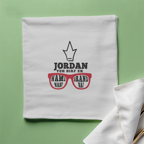 Personalized Grunge Accessory with Custom Name - Cloth Napkin Accessories Accessory