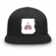 Personalized Grunge Classic Snapback Cap Dtg with Custom Name
