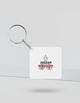 Personalized Grunge Keychain Accessories with Custom Name