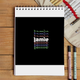 Personalized Modern Sketchbook Accessories with Custom Name