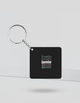 Personalized Modern Keychain Accessories with Custom Name