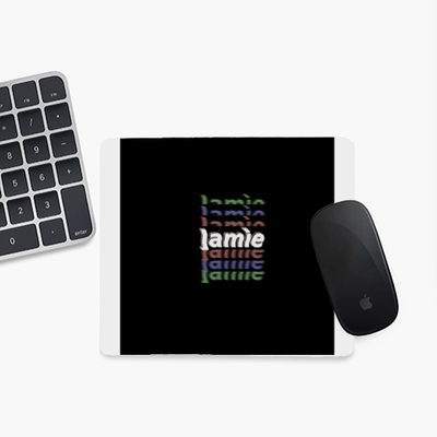 Personalized Modern Mouse Pad Accessories with Custom Name