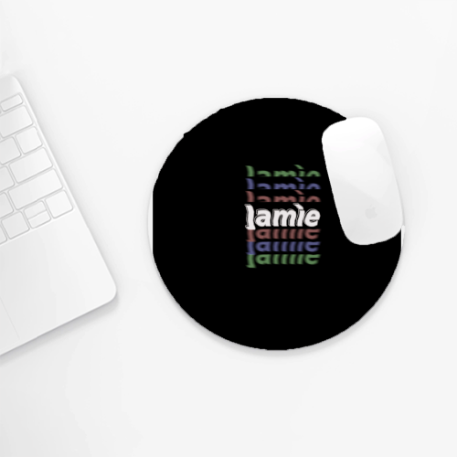 Personalized Modern Mouse Pad Accessories with Custom Name