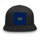Personalized Minimalist Classic Snapback Cap Embroidery with Custom Name