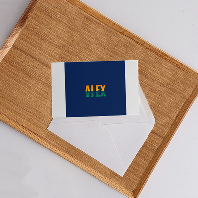 Personalized Minimalist Accessory with Custom Name - Postcards Accessories Accessory