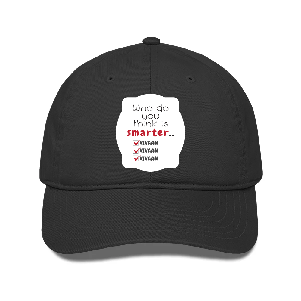 Personalized Minimalist Classic Trucker Cap Dtg with Custom Name