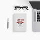 Personalized Typographic Notebook Accessories with Custom Name - Notebook Accessories