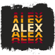 Personalized Graphic Digital Printable Design with Custom Name