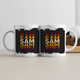 Personalized Typographic White Coffee Mug Accessories with Custom Name