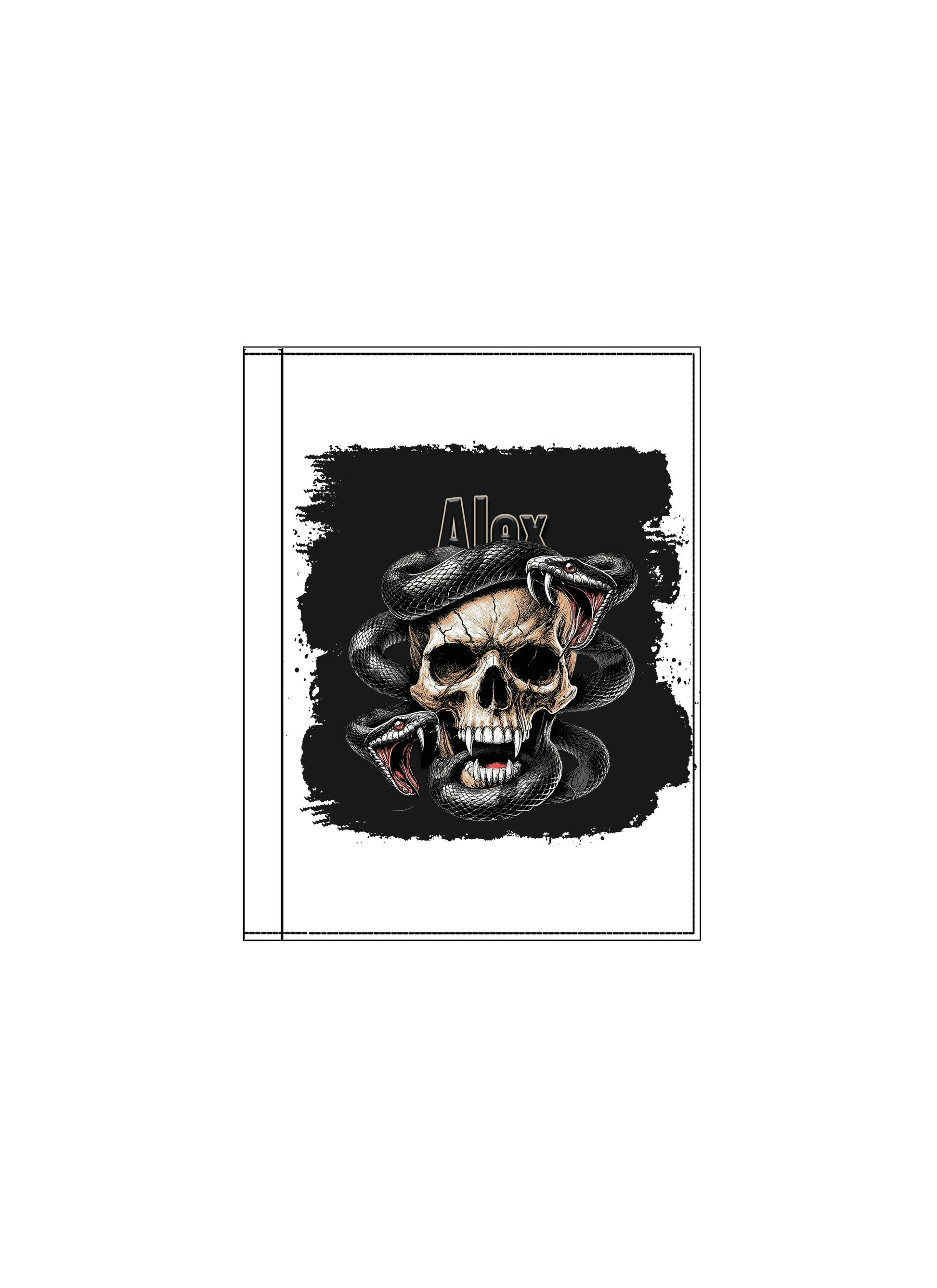 Personalized Graphic Notebook Accessories with Custom Name