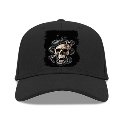 Personalized Graphic Baseball Ottoman Cap Embroidery with Custom Name