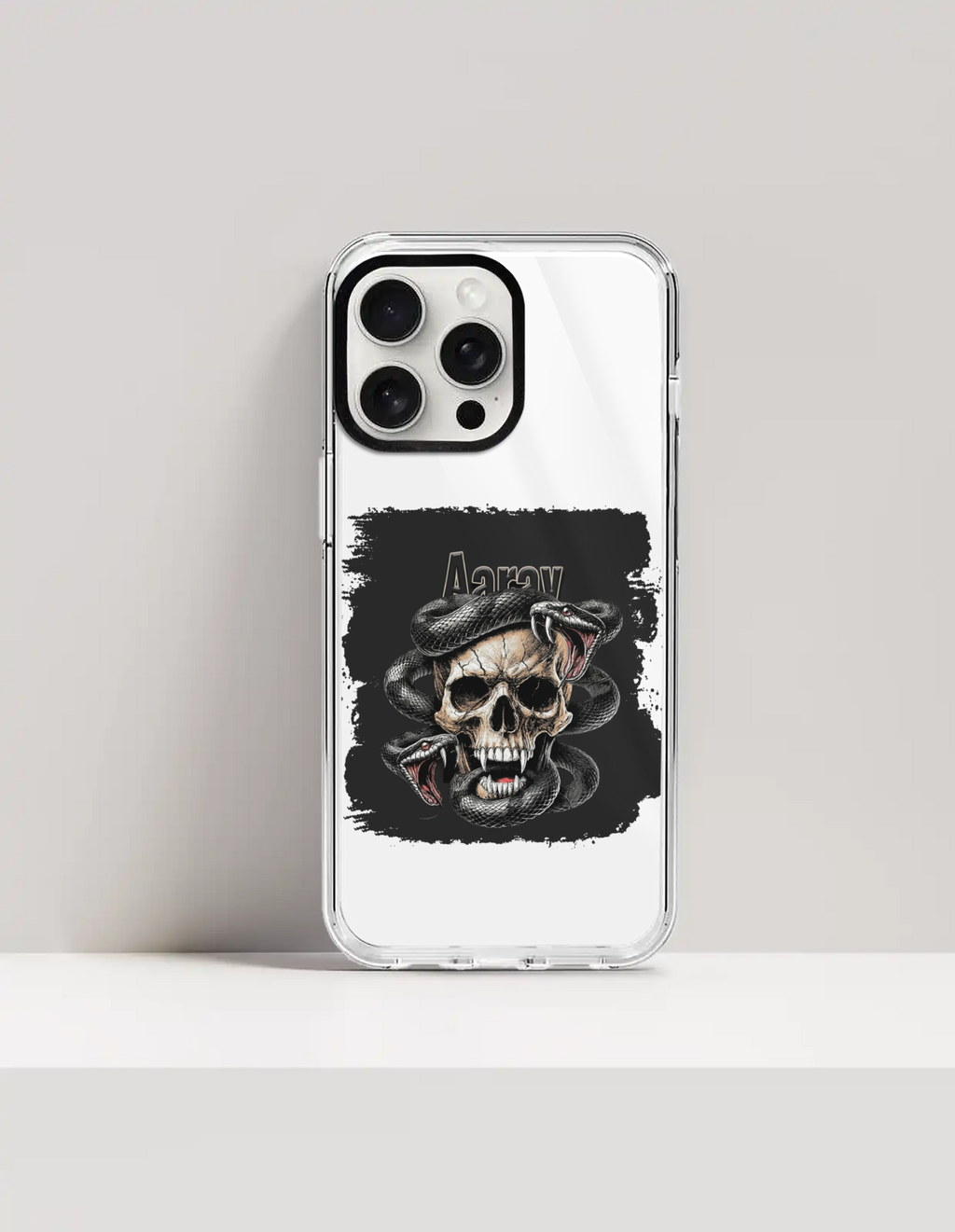 Personalized Graphic Phone Case with Custom Name - iPhone Glass Case Accessories Phone Case