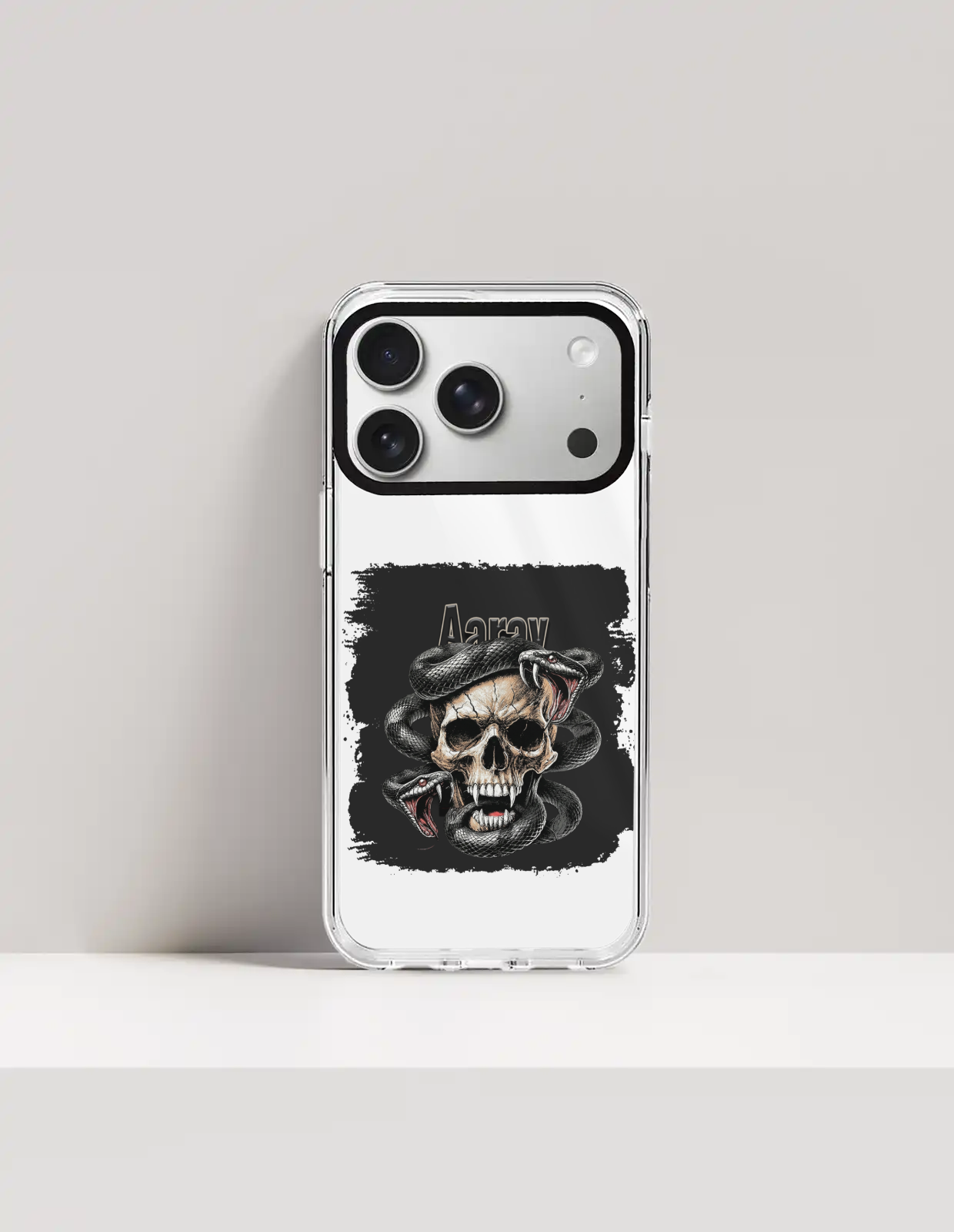 Personalized Graphic Phone Case with Custom Name - iPhone Glass Case Accessories Phone Case