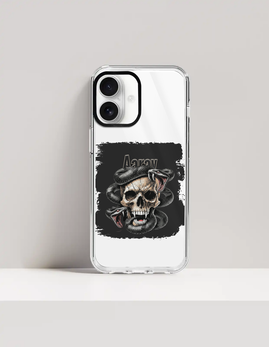 Personalized Graphic Phone Case with Custom Name - iPhone Glass Case Accessories Phone Case